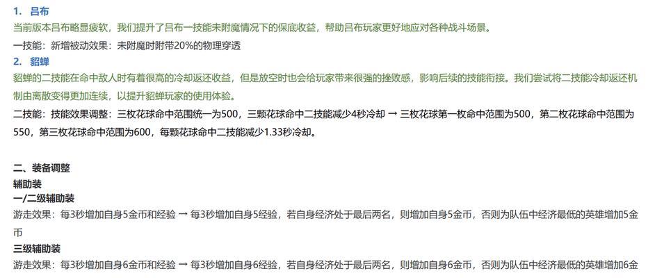 《征战沙场，吕布巅峰赛挂机出装攻略》（全面提升实力，助你称霸三国）