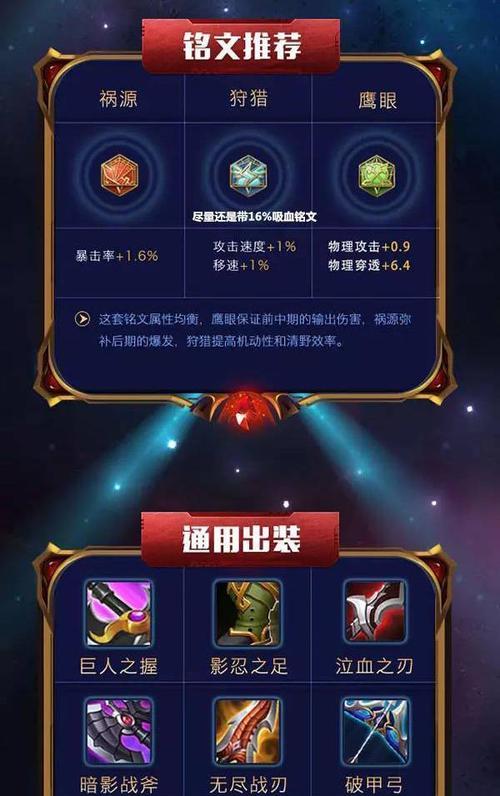 钻石局练射手出装攻略（掌握钻石局练射手的最佳出装选择）