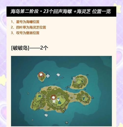 探秘原神隐藏海岛的宝藏秘密（揭开神秘的海岛迷雾，寻找珍贵的藏宝图）