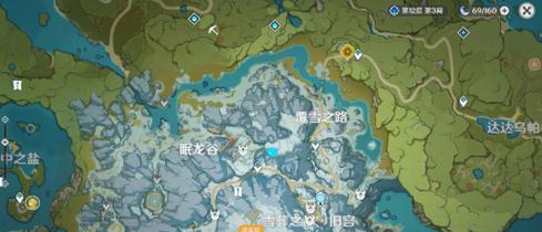 雪山边境攻略（探索原神世界最寒冷地区，揭开雪山边境的神秘面纱）